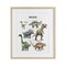 Stupell Industries Educational Meet The Dinosaurs Framed Print Under Glass, design by Christine Simpson Art